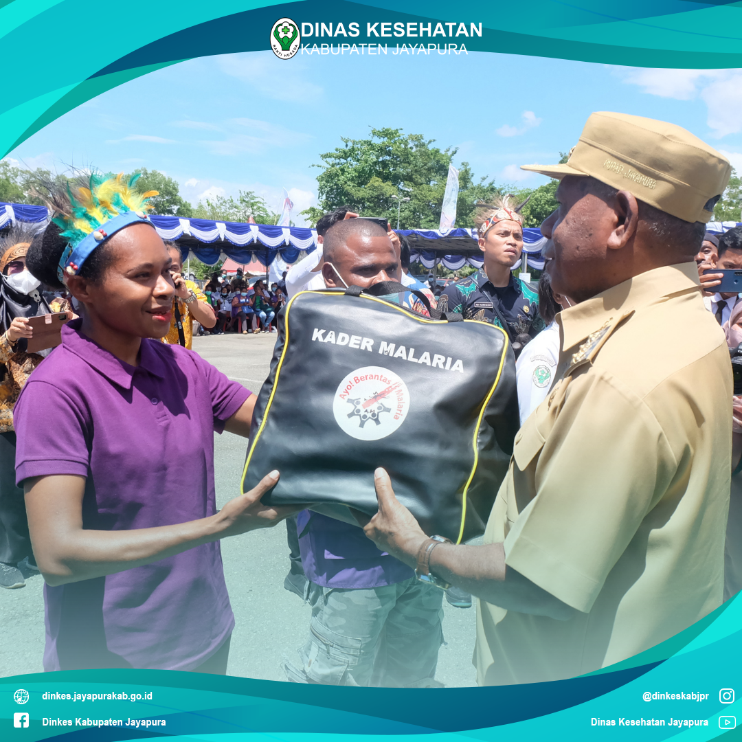 Pencanangan Percepatan Eliminasi Malaria dan Percepatan Stop Buang Air Besar Sembarangan (SBS) di Papua